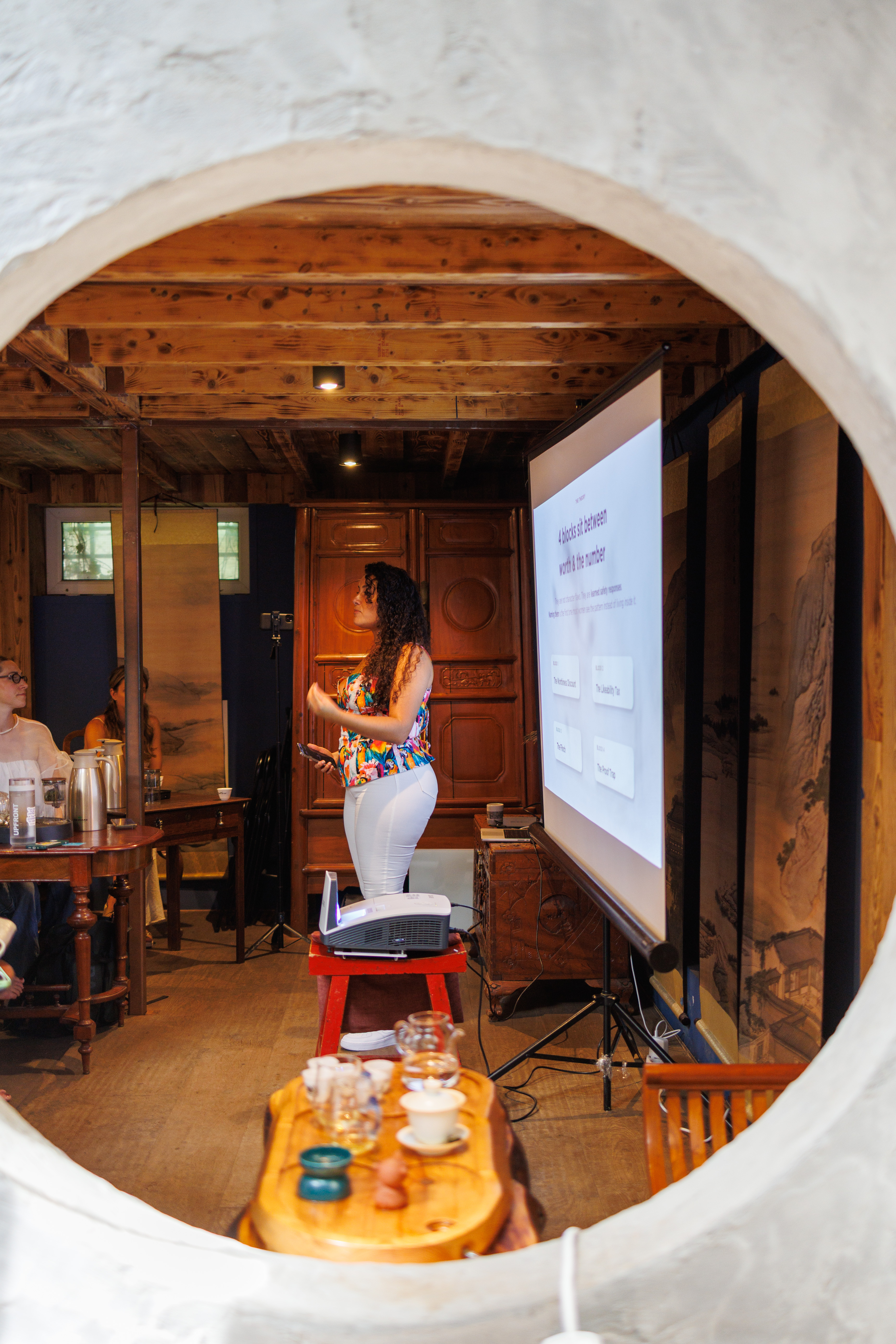 Women+ founders together at an Inner CEO gathering